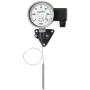 Wika Expansion Thermometer With Electrical Output Signal, TGT70, Stainless Steel Version, With/Without Remote Capillary
